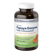American Health Chewable Papaya Enzyme with Chlorophyll 600 Chwbls