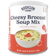 Augason Farms Cheesy Broccoli Soup Mix, Emergency Food Supply, 38 Servings (3 lb 6oz)