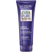 L’Oreal Paris Sulfate Free Brass Toning Purple Shampoo , EverPure, 6.8 Fl Oz (Packaging May Vary)