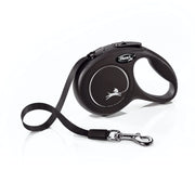 FLEXI New Classic X-Small Tape Retractable Dog Leash for Small Dogs Up to 26 lbs. – 10 ft, Black