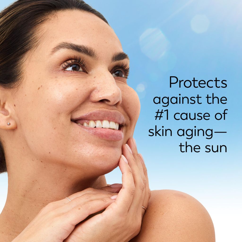 Olay Complete+ Face Moisturizer with Sunscreen SPF 40, For Sensitive Skin- Ceramides, 6 Oz
