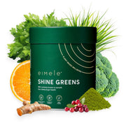 Eimele | Shine Greens | Plant-Based Superfood Greens Powder for Gut Health - 42 Servings (5.29oz)