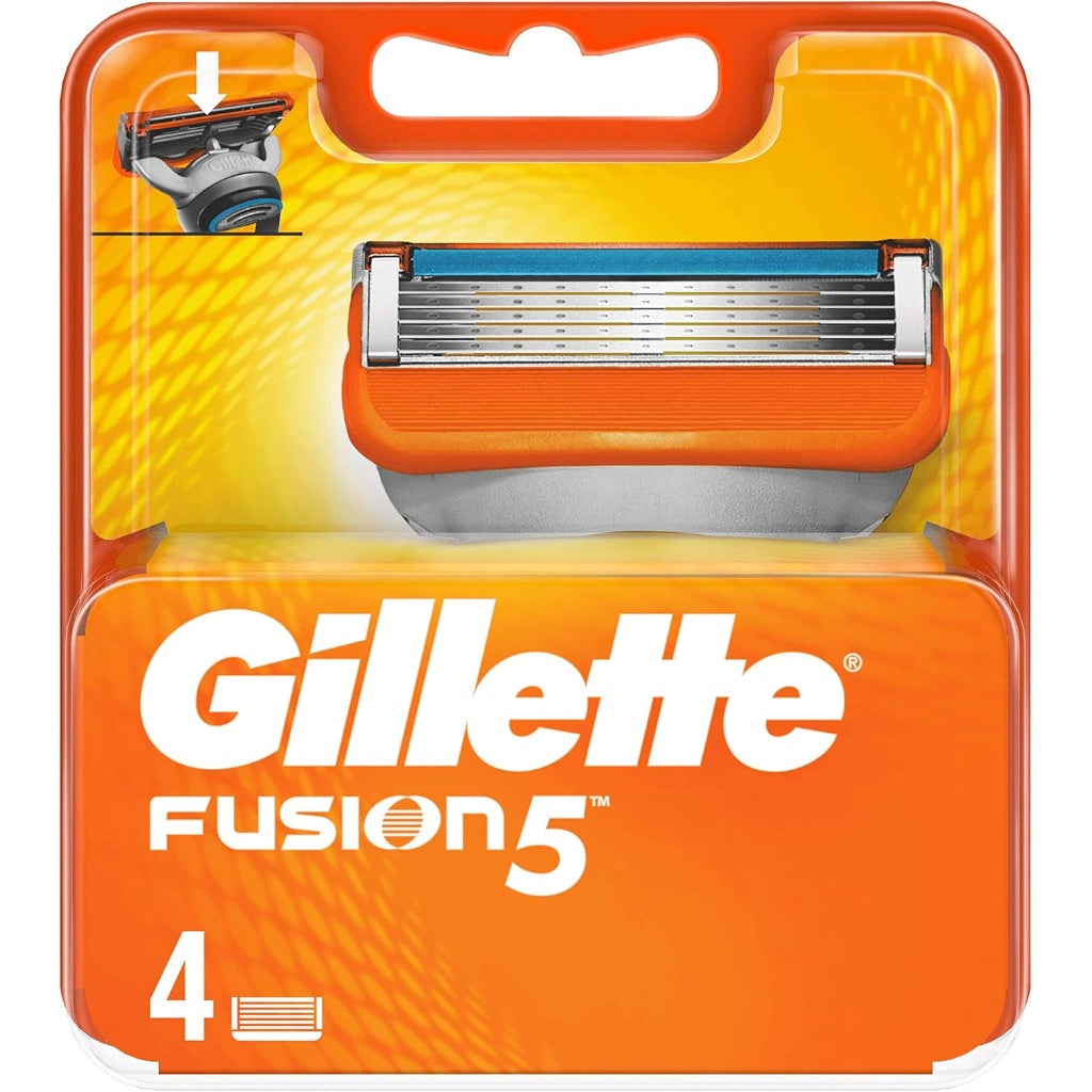 Gillette Fusion 5 Men's Razer Blade Refills - 4 Pack