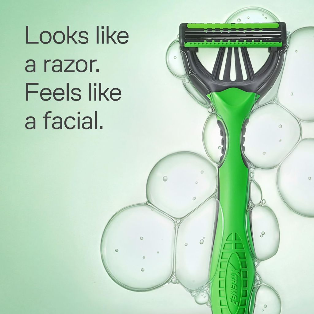 Schick Xtreme 3 Original Sensitive Disposable Razors for Shaving Sensitive Skin, 12ct