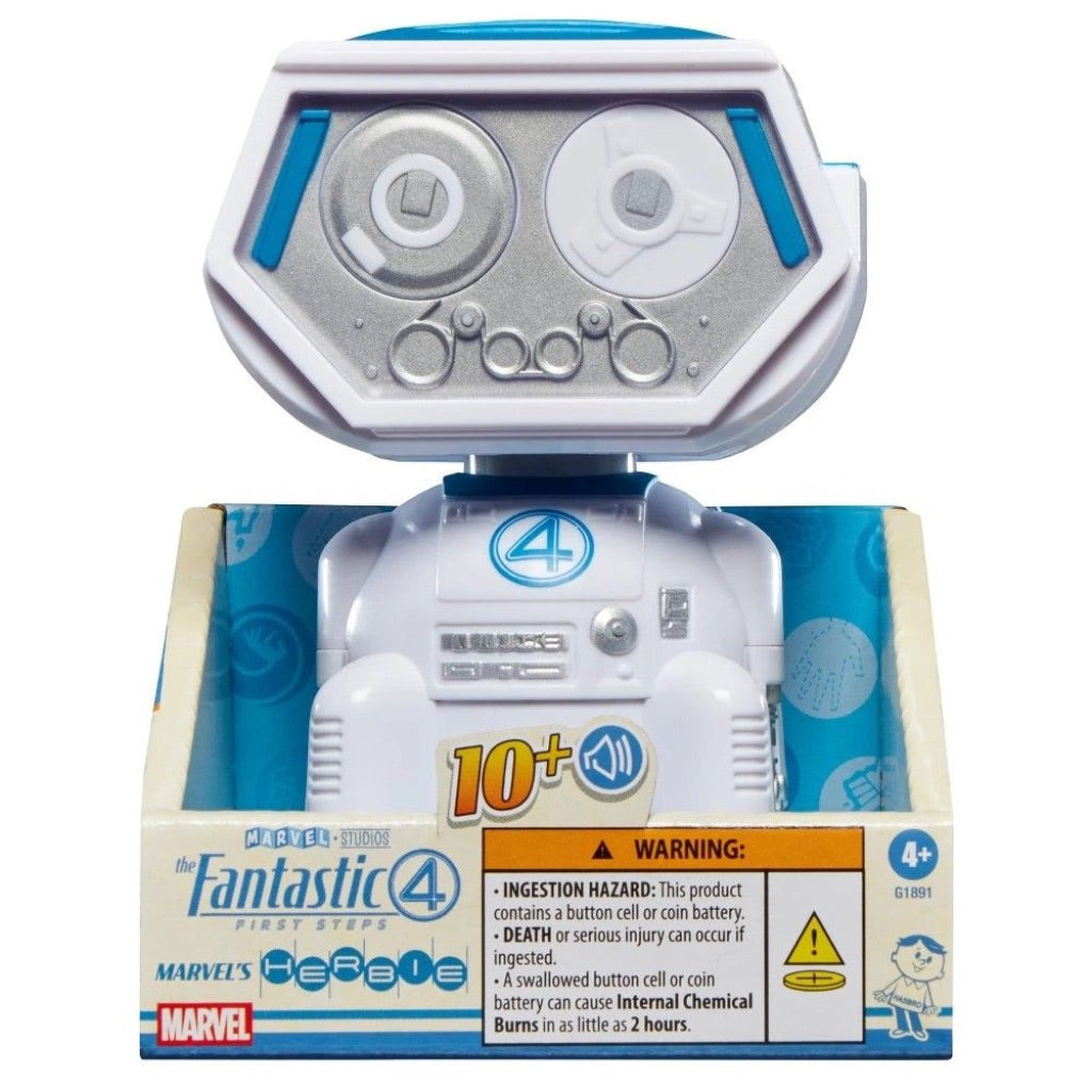 Marvel Studios the Fantastic Four: First Steps Marvel’s H.E.R.B.I.E Toy Robot