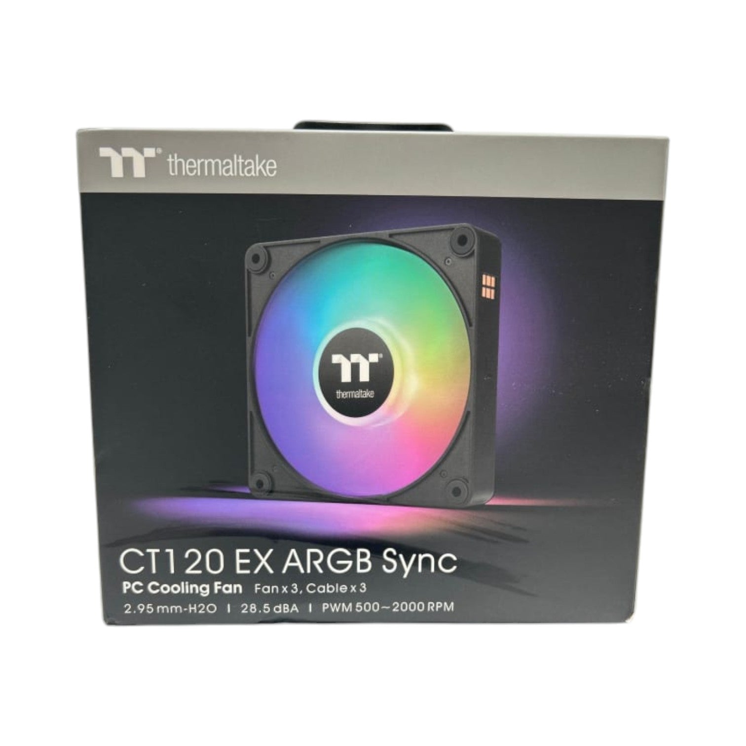 Thermaltake CT120 EX ARGB Sync PC Cooling Fan (3-Fan Pack)