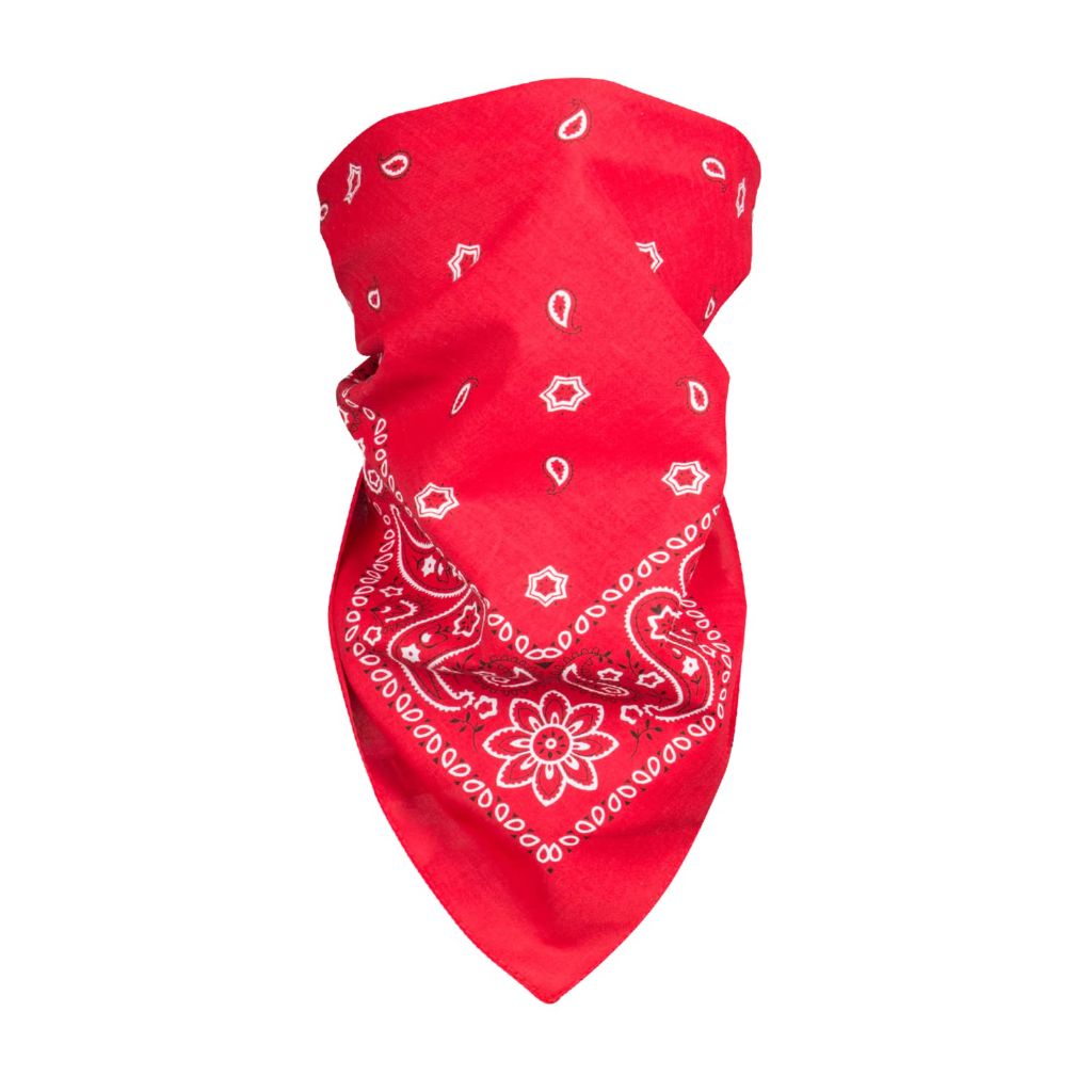 Levi's Men's 100% Cotton Multi-purpose Bandana Gift Sets –  Red/Grey, Pack 2