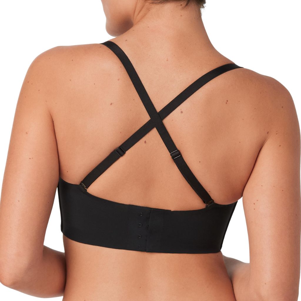 SZ L, Maidenform womens Pure Comfort Strapless Wireless Dm7685 Bra, Black