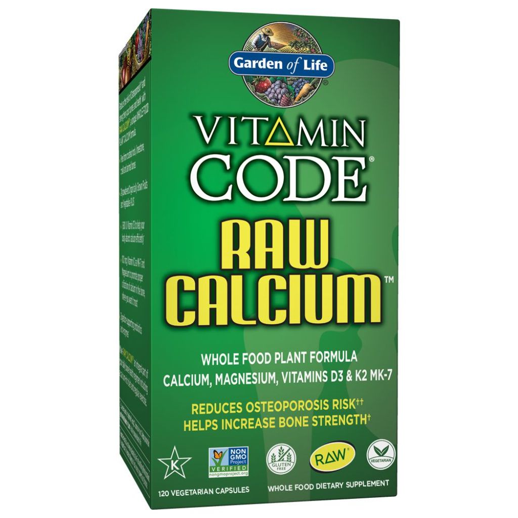 Garden of Life Vitamin Code Raw Calcium - 120 Capsules