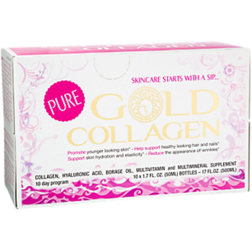 Pure Gold Collagen (10 Single Serving Bottles)