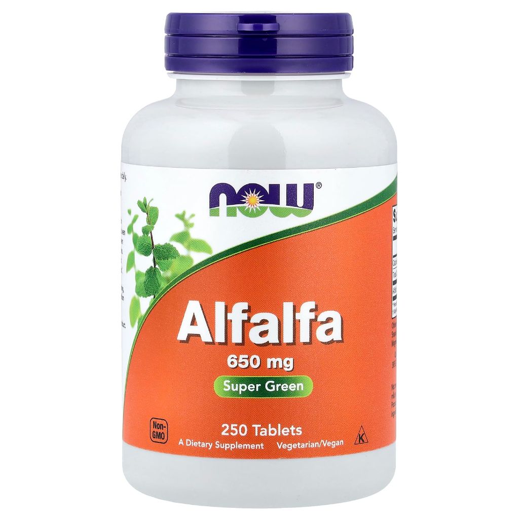 Now Foods, Alfalfa, 650 Mg, 250 Tabs
