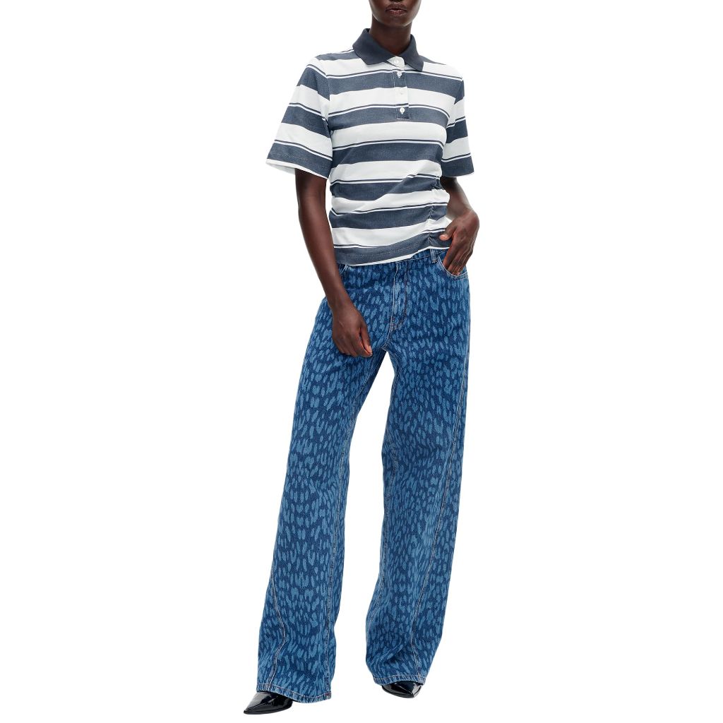 Baum und Pferdgarten Women's JUDITE Top, Baritone Blue Football