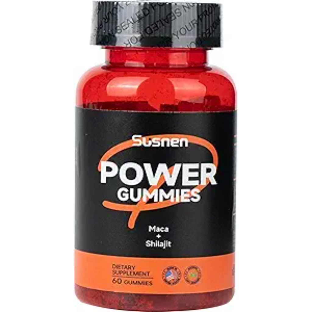 Power Gummies,with maca and shilajit,Inositol Gummies,Strengthens The Body and Promotes Absorption,shilajit Pure Himalayan Organic(60 Gummies)