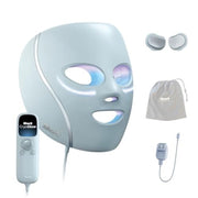Shark CryoGlow Stand Bundle | Red Blue & Infrared IQLED Face Mask & Under Eye Cooling (Blue Frost | FW312S