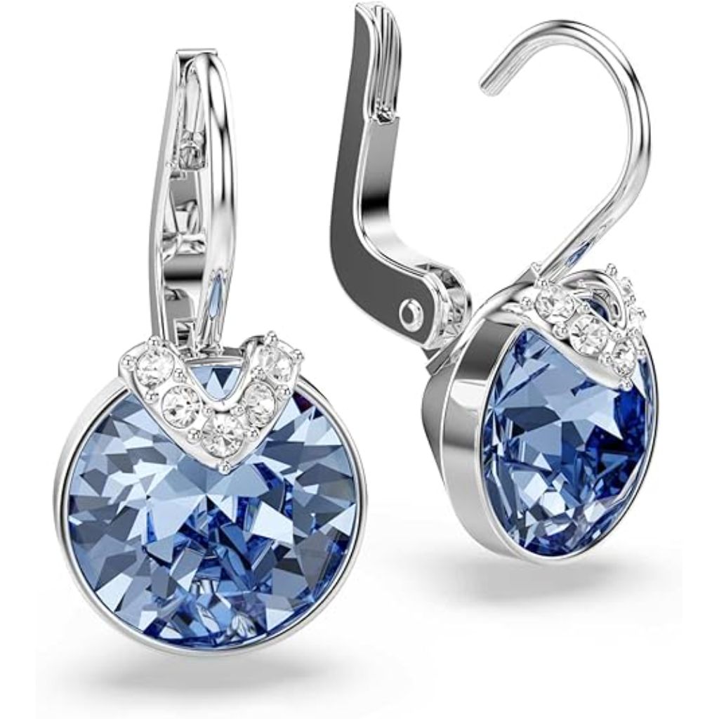 Swarovski Bella Collection Drop Earrings, One Size, Crystal Brass, Crystals