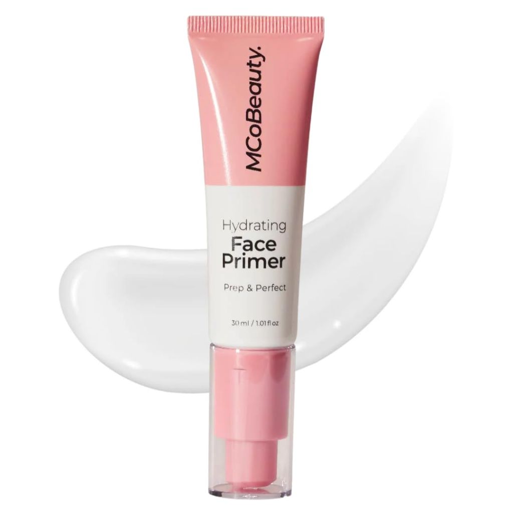 MCoBeauty Hydrating Primer Makeup - Water-Based Oil-Free Gel Primer for Smooth Application 30ml