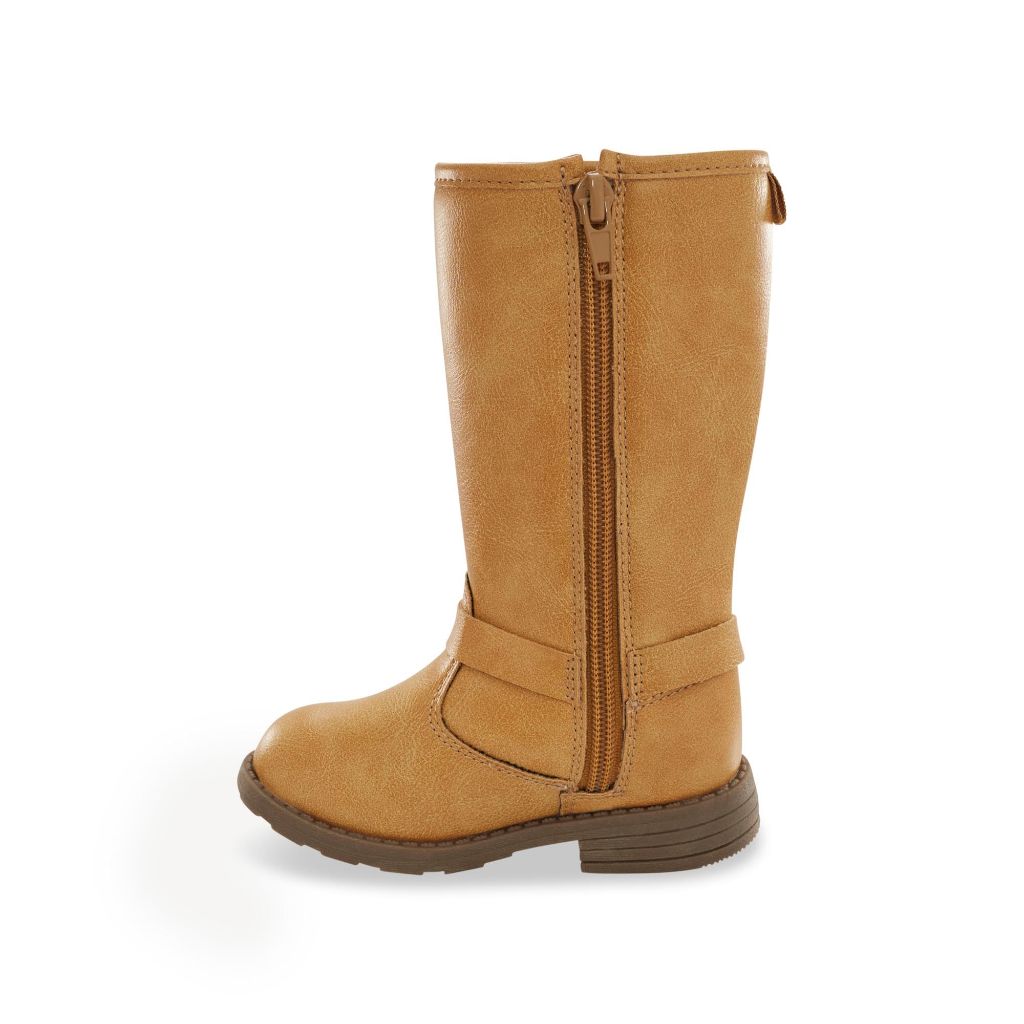 Carter's Liat Girls' Tan High-Shaft Riding Boots - Size 5