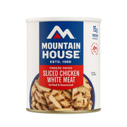 Mountain House Freeze-Dried Grilled Sliced Chicken, 24 Servings, 30-Year Shelf-Life