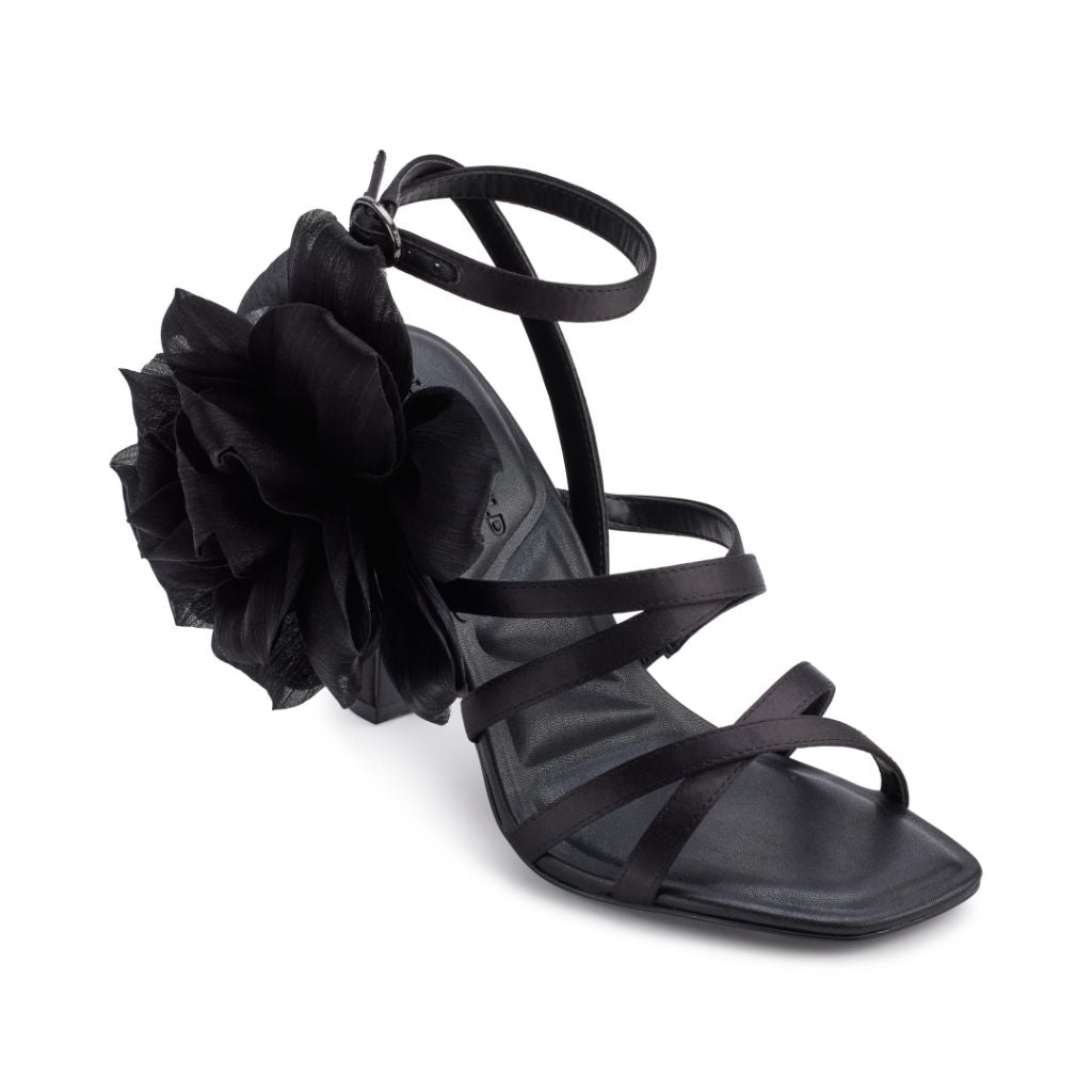 KARL LAGERFELD Paris Women's Shoes Women's Sandals, Black, 6.5M