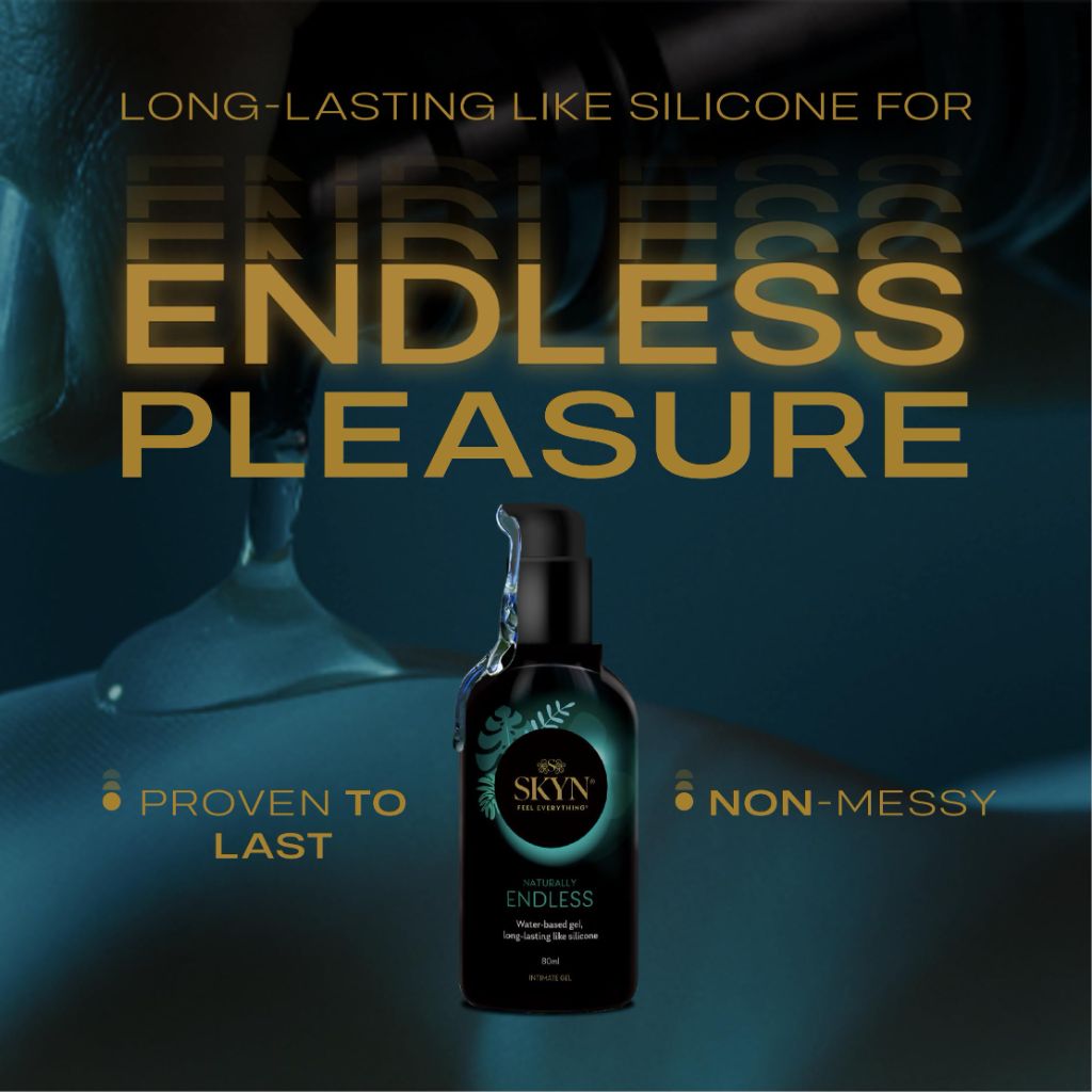 SKYN Naturally Endless Water-Based Long Lasting Lube 8.5 oz