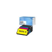 Couleuris 962XL High-Yield Ink Cartridge Combo Pack Replacement with V16.3.1 Chip (Cyan Magenta Yellow Black, 4 Packs)