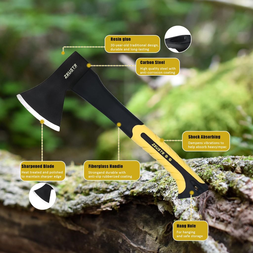 ZEUSTR Small Camping Axe