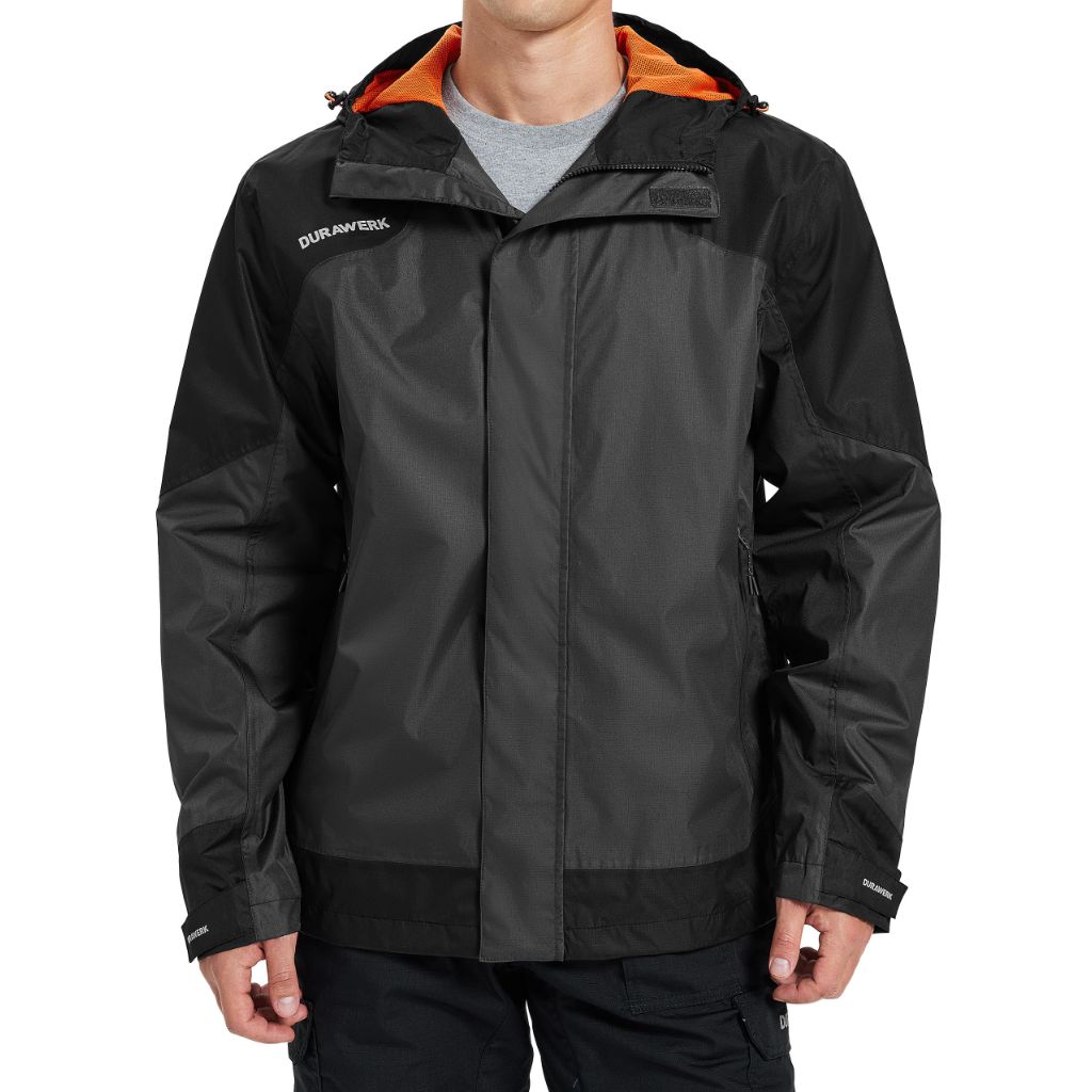 SZ XL, DURAWERK  Windbreaker Jacket ,Water Resistant