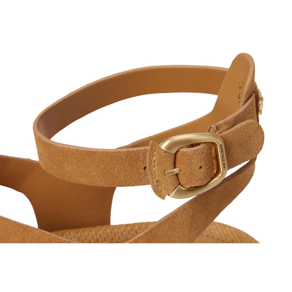 Sam Edelman Women's Delia Sandal, Sand Dune, 7