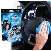 Gunk Getter PeerBasics, Cleaning Gel for Those Hard to Reach Places (Resealable Pouch, Blue, 3oz)