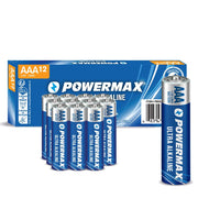Powermax 12-Count Triple AAA Batteries, 10-Year Shelf Life