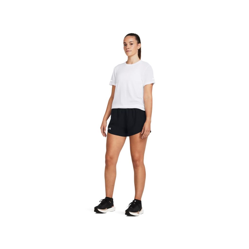 Under Armour Womens Fly by Shorts, Black - size XS