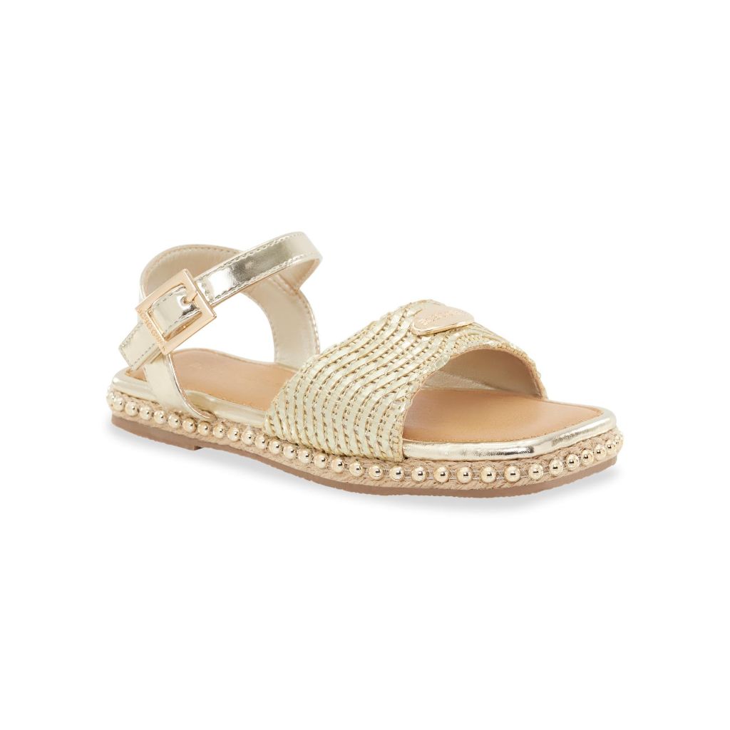BCBG Girls ELSA Sandal, GOLD - Size 3