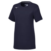 SZ 2XL, Mizuno Women's Short Sleeve Attack Tee 3.0 | Navy
