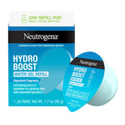 Neutrogena Hydro Boost Water Gel Face Moisturizer Refill Pod, Signature Fragrance, 1.7 oz