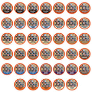 Double Donut Coffee Variety Pack, Including Flavored Coffee Pods, Medium Roast, & Dark Roast Coffee, Single Serve Coffee for Keurig K Cup Brewers, 40 Count