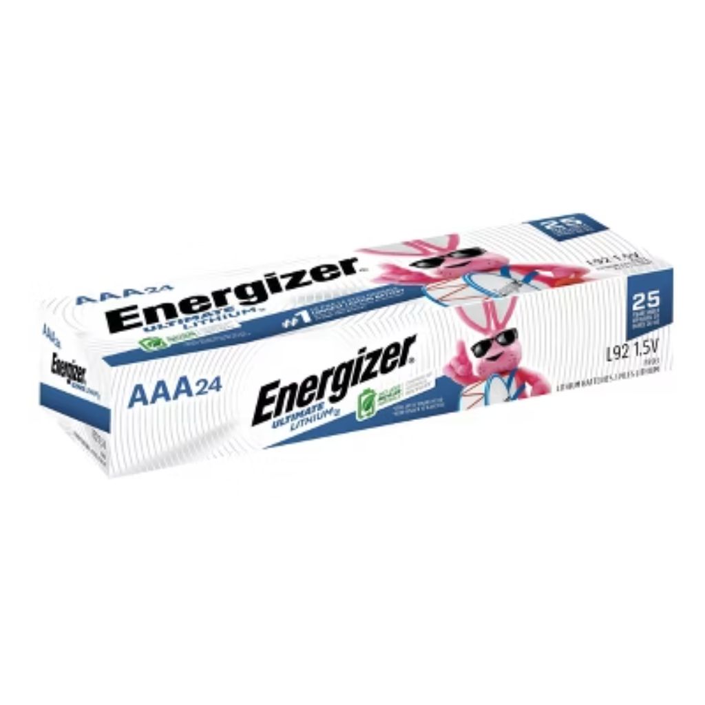 Energizer Ultimate Lithium AAA Batteries - 24pk Lithium Battery