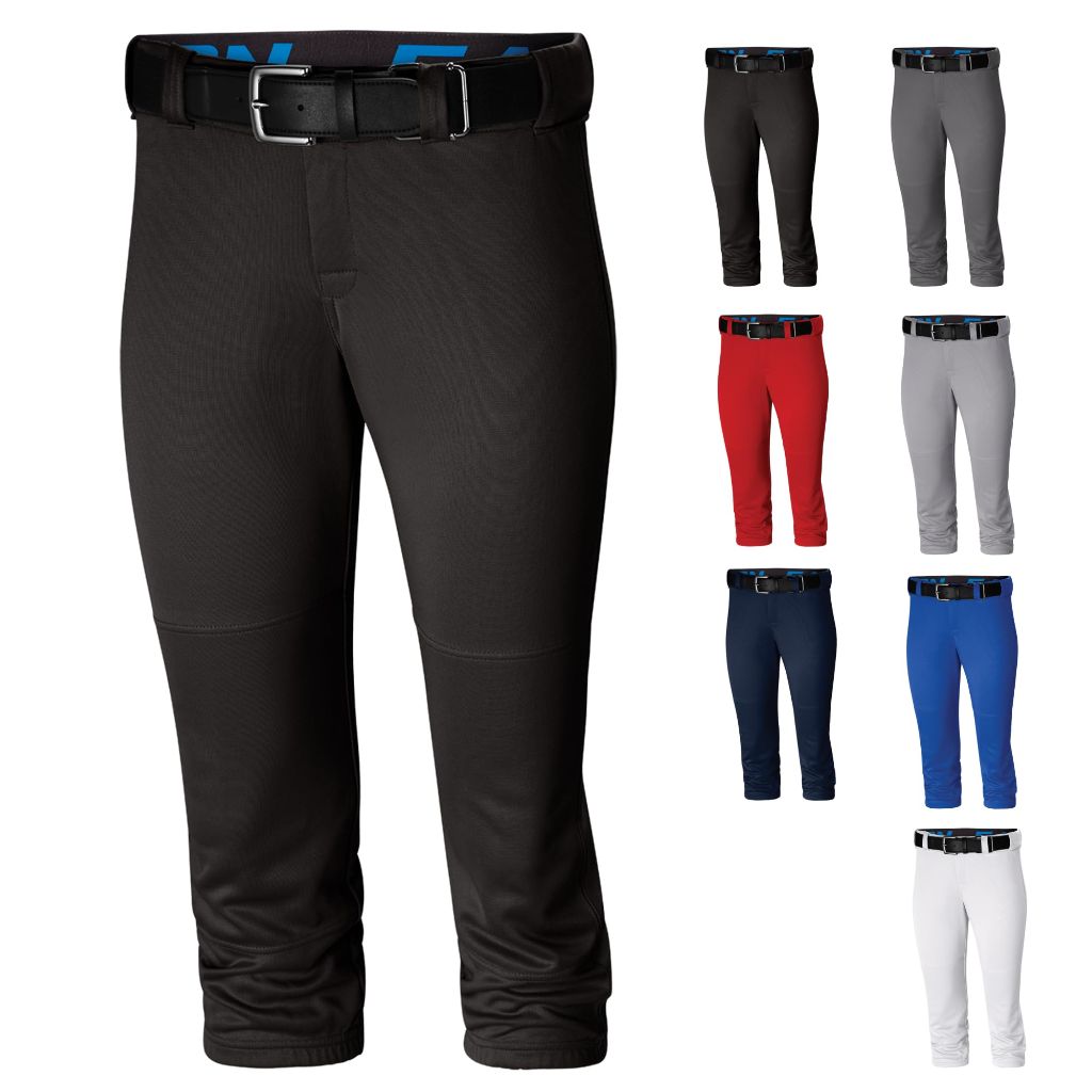 Easton | PRO ELITE Fastpitch Softball Pants | Black | Youth Medium