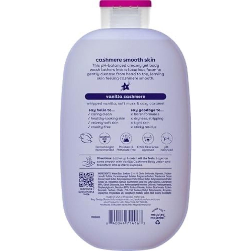 eos Shea Better Vanilla Cashmere pH Balanced Body Wash - Vanilla Cashmere, 16 fl. oz.