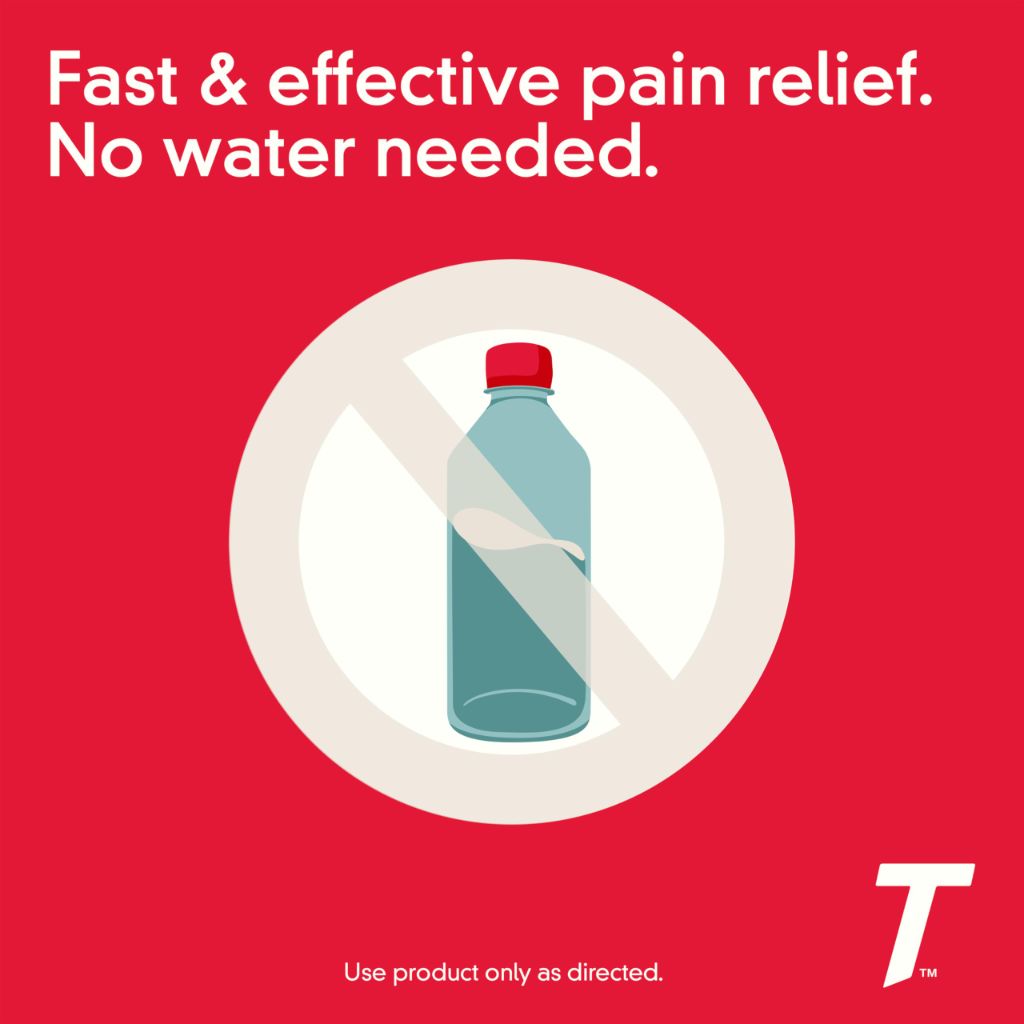 Tylenol Extra Strength Dissolve Packs, 500 mg Acetaminophen Pain Reliever & Fever Reducer, Berry Flavor, 12 ct
