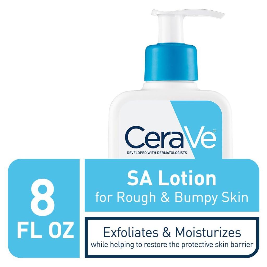 CeraVe SA Lotion for Rough & Bumpy Skin, Fragrance Free, 8oz
