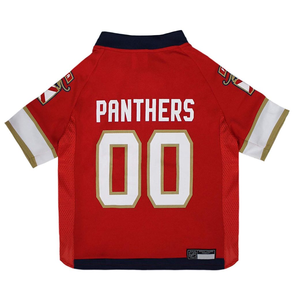 Pets First NHL Florida Panthers Jersey for Dogs & Cats, Large