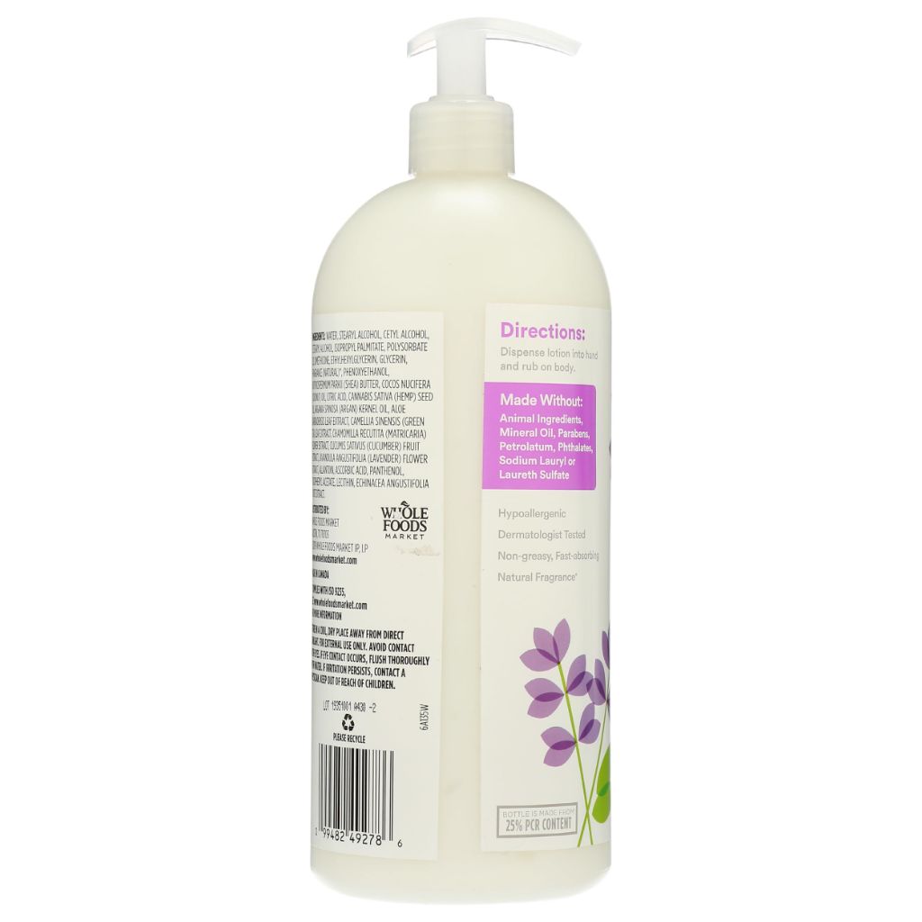 365 by Whole Foods Market, Lavender Maximum Moisture Lotion, 32 Fl Oz