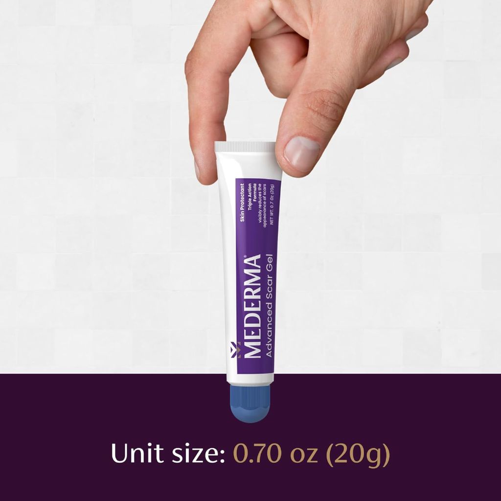 Mederma Advanced Scar Gel Skin Protectant - 0.7oz (2 Pack)