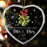 Wedding Gifts for Couples, Just Married Mr and Mrs 2025 Ornaments