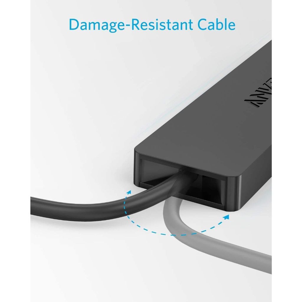 Anker USB Hub 4 Ports, Multiple USB 3.0 Hub(2ft USB-A)