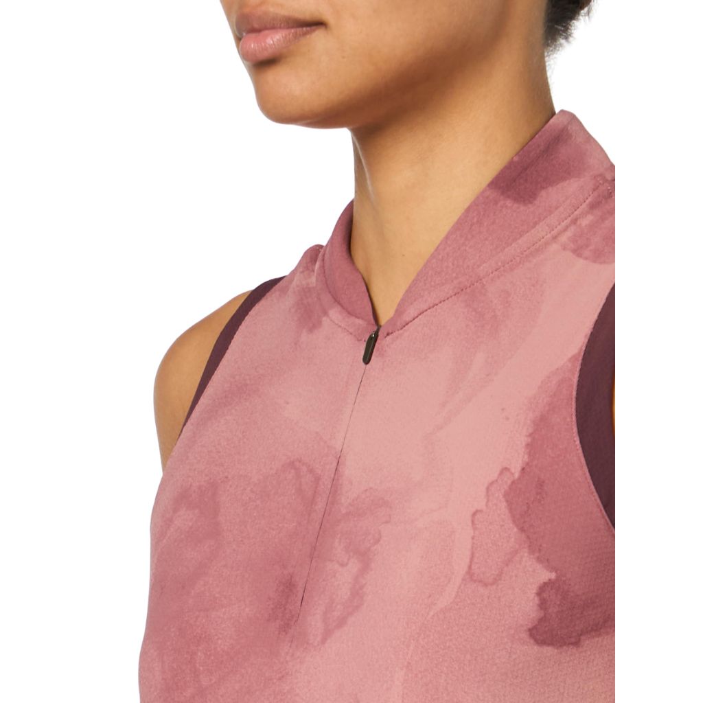 adidas Women's Ultimate365 Tour Polo Shirt - Aurora Ruby, Large