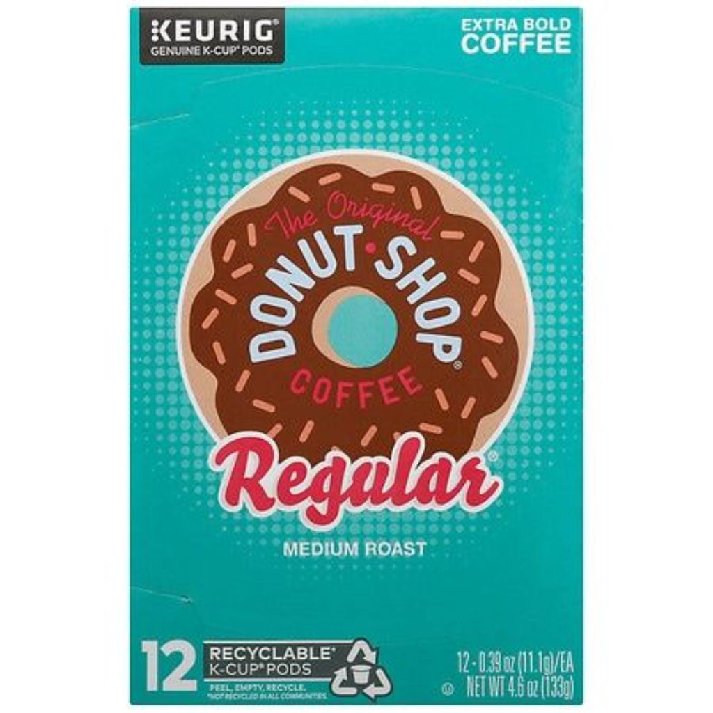 The Original Donut Shop Regular Medium Roast Keurig K-Cup Coffee Pods - 12ct