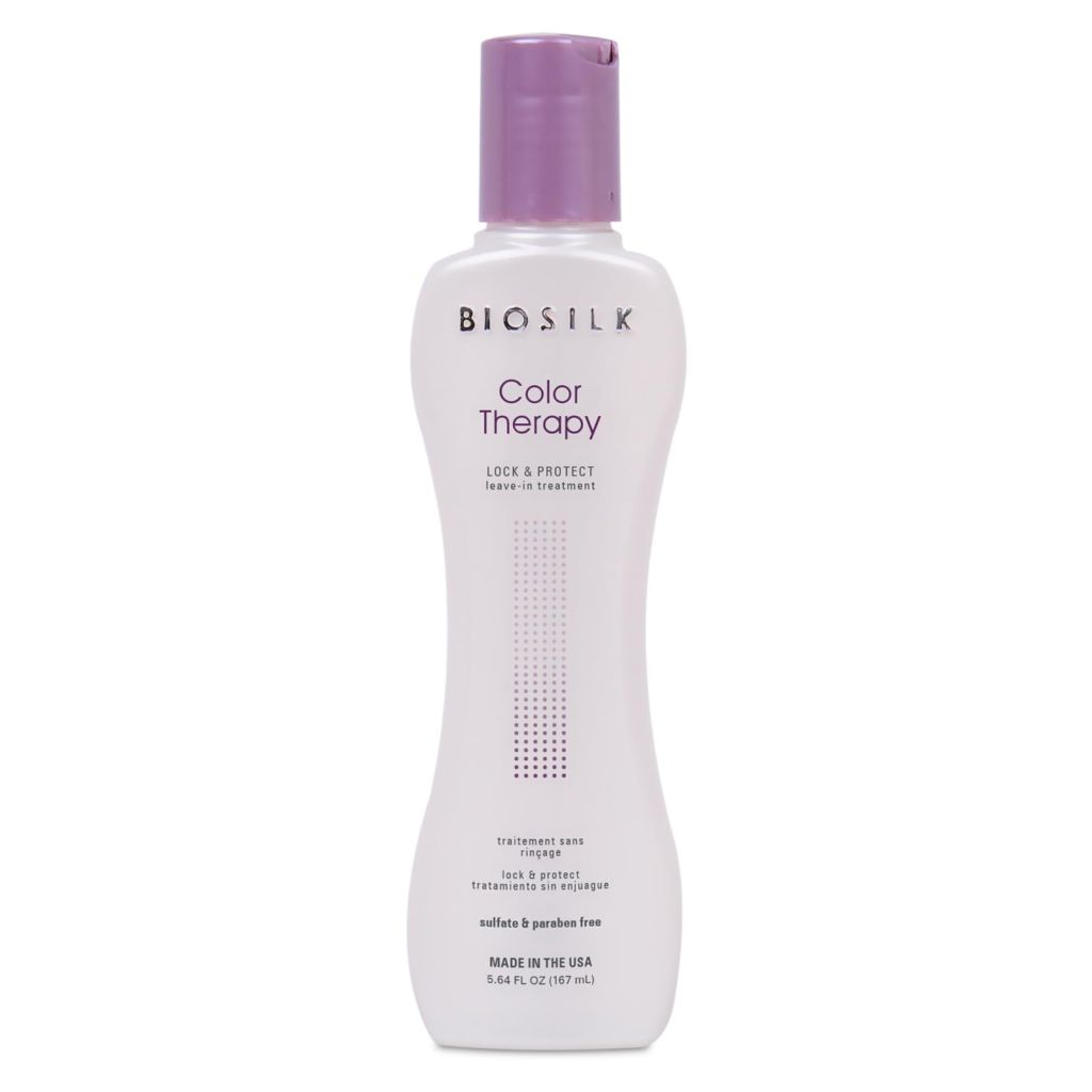BioSilk Color Therapy Lock & Protect, Prevents Color Loss & Strengthens Hair, Keeps Color Vibrant & Rich 5.64 Oz