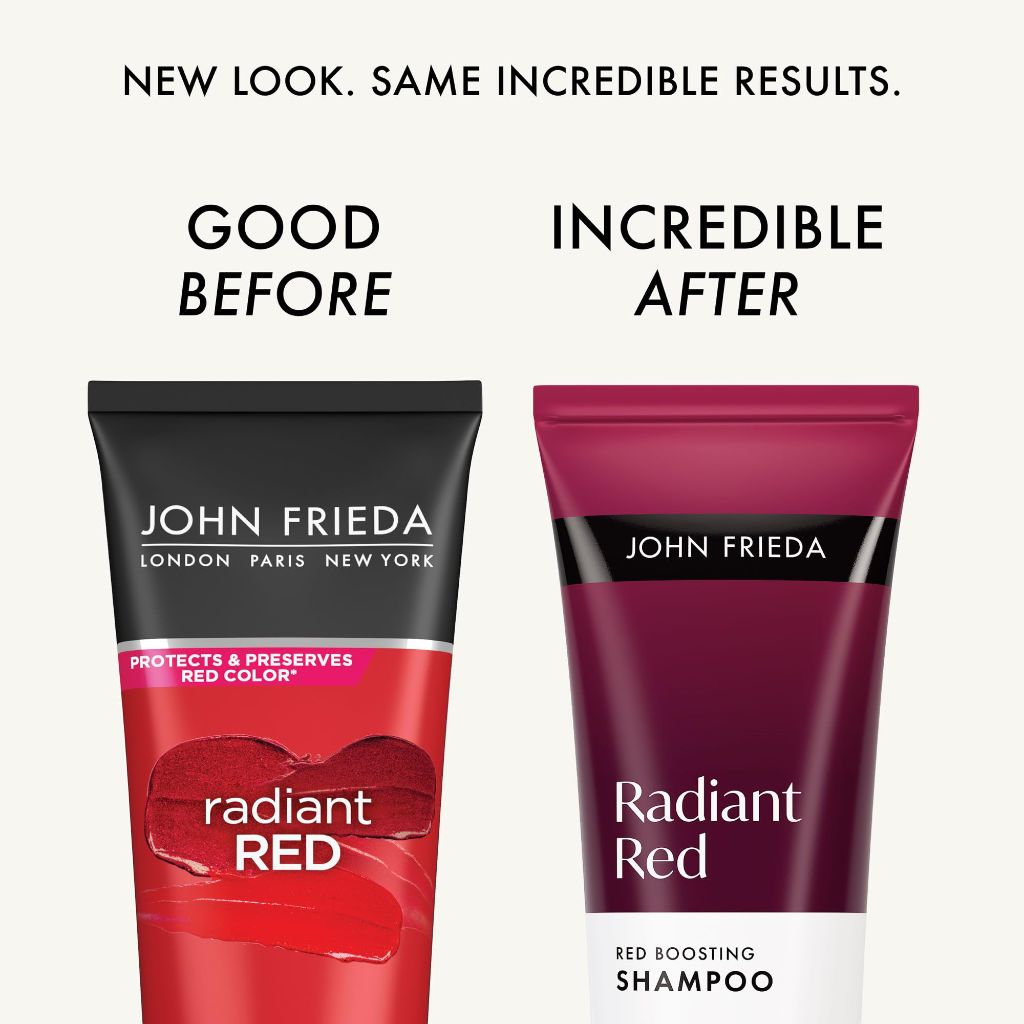 John Frieda Radiant Red Boosting Shampoo, 8.3 Oz