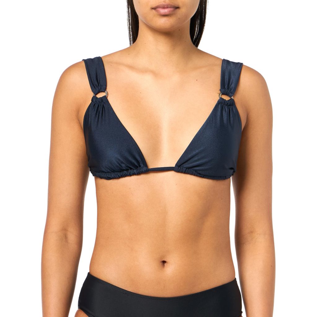 SZ S, BOSS, Mistle Triangle Bikini Top, Storm Blue